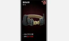 《喋血复仇》弹药皮带卡牌介绍