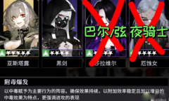 《非匿名指令》黑剑阵容搭配指南