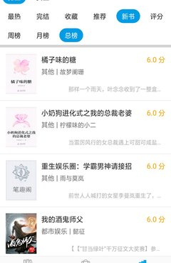 不要钱的看小说手机软件合集