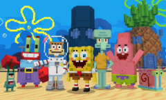 《我的世界》x《海绵宝宝》联动上线 特别预告公开