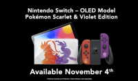 《宝可梦：朱/紫》OLED限定主机公开