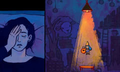 失眠最后的画怎么保存