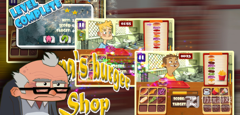 跟老爹汉堡店一样的手游合集