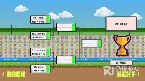 虚拟网球模拟手游合集