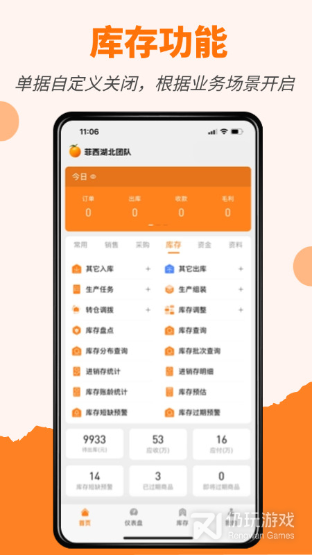 橙子进销存