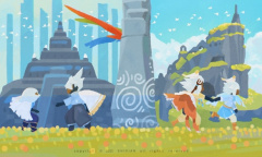 执笔彩花 舒情解压《光·遇》玩家风行季创意作品展示