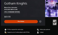 《哥谭骑士》商店页面更新 将不支持四人联机