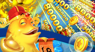 送十万倍炮的捕鱼