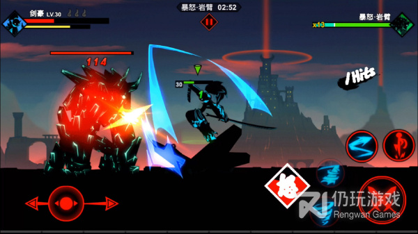 火柴人格斗题材手游合集