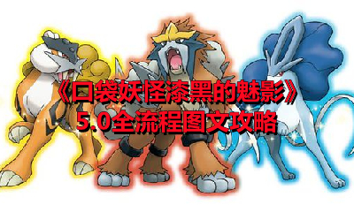 《口袋妖怪漆黑的魅影》5.0全流程图文攻略