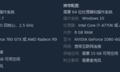 恐惧饥荒配置要求一览