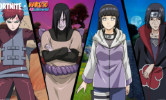 《堡垒之夜》x《火影忍者》第二弹公开 四名新角色登场