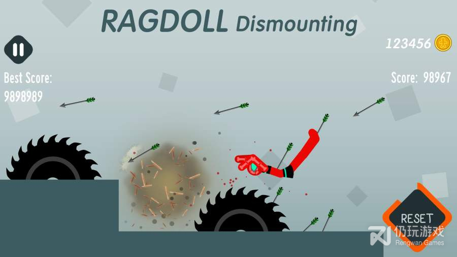 Ragdoll Dismounting