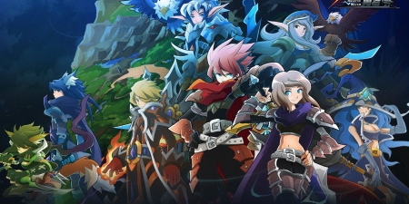 类似勇者大陆传说的手游合集