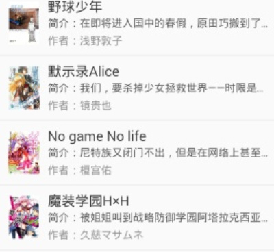 和迷糊轻小说相似的手机软件合集