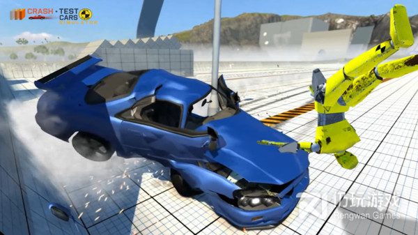 汽车撞击模拟