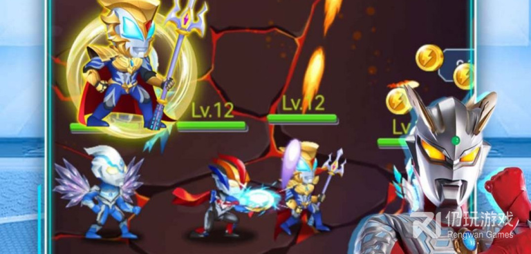 奥特曼英雄无限钻石无限金币手游合集