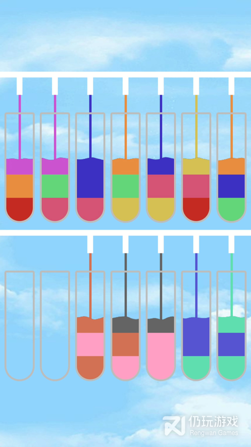 水排序拼图手游