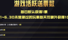 CF金火线杯投票抽奖活动