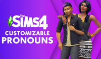 《模拟人生4》支持自定义人称代词 这很正确
