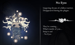 《空洞骑士》No Eyes位置介绍