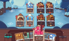 肉鸽策略卡牌《雪居之地》上线Steam 冬季发售