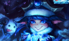 《英雄联盟手游》寒冬精灵璐璐皮肤介绍