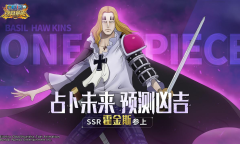 占卜未来的魔术师 《航海王：燃烧意志》SSR霍金斯登场
