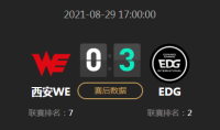 《LOL》2021LPL夏季赛季后赛8月29日WE VS EDG比赛视频