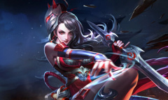 《王者荣耀》阿轲皮肤大全