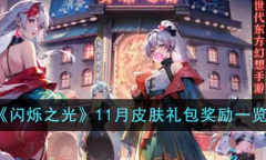 闪烁之光11月皮肤礼包奖励说明