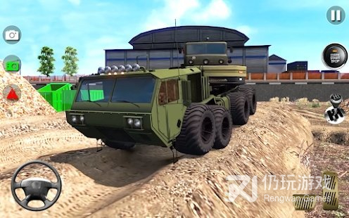 军队卡车运输模拟器