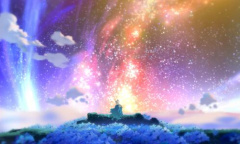 《微光之镜》画面怎么变成星空