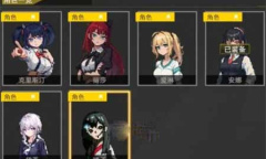 里世界危机角色和天赋分享