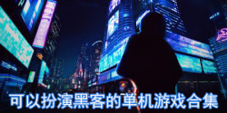 可以扮演黑客的单机游戏合集