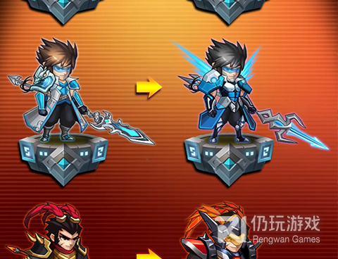 和霸气英雄差不多的手游合集