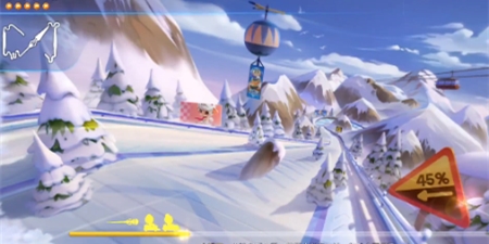 滑雪闯关手游合集