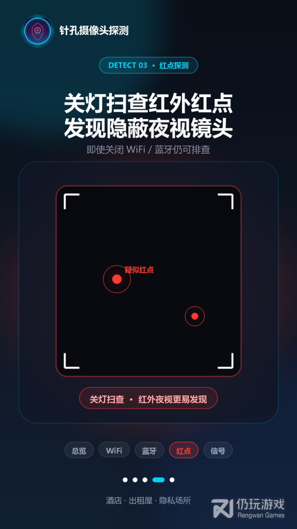 针孔摄像头探测