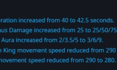 魔兽争霸31.36.1ptr平衡性调整内容一览