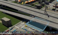 城市天际线2建造中式跨线桥方法