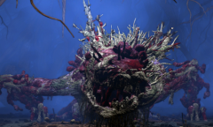 网传《艾尔登法环》腐朽树灵是《黑暗之魂3》的废案