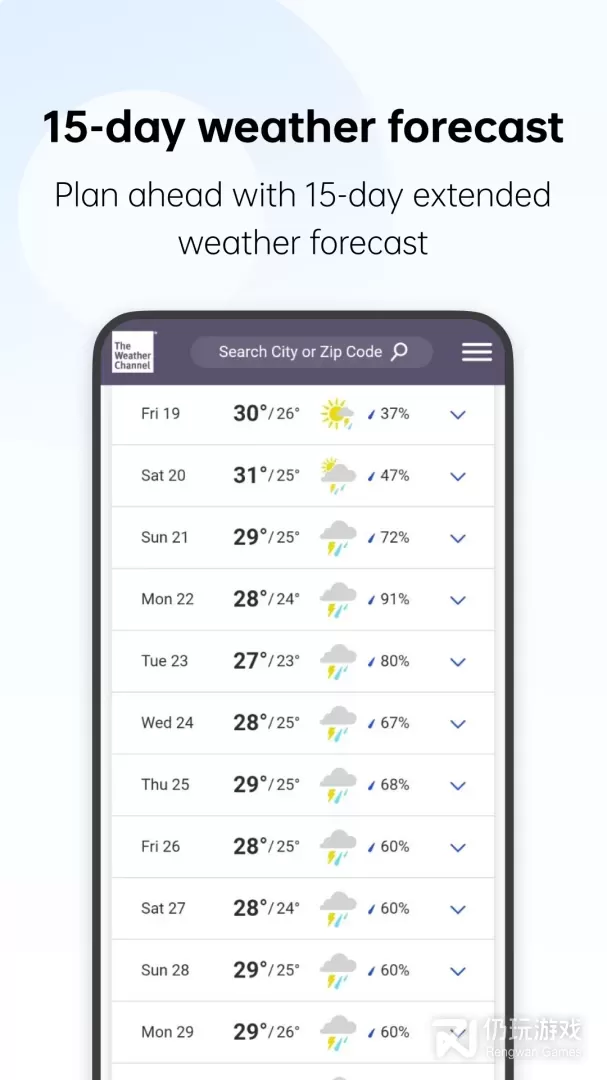 OPPO Weather Service