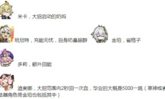 原神全奶妈启动时间对比