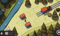 卡通解谜游戏《Railbound》上架Steam 拼接火车轨道