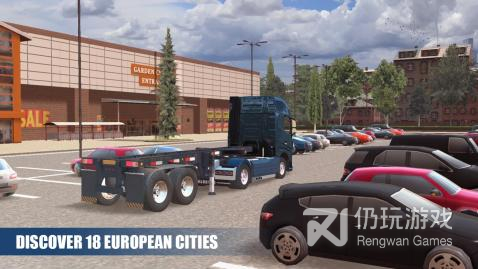 欧洲卡车模拟2英文版