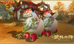 悠闲出游「慢」赏春光 新《武林外传手游》可爱坐骑呆萌驾到