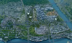 城市天际线布局和规划路网是什么