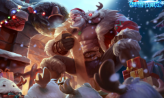 《英雄联盟手游》圣诞老人布隆皮肤介绍