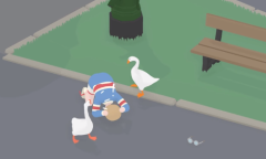 仍玩单机目录：《大鹅模拟器》大鹅大鹅一起来干坏事吧