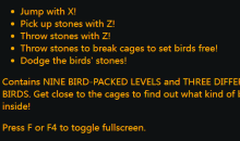 itch喜加一！《Ungrateful Birds》现可免费领取！